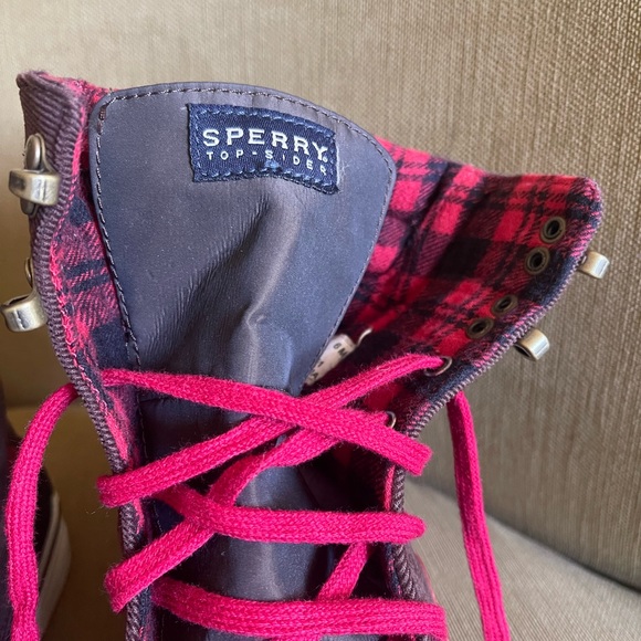 Sperry Top Sider Acklins Brown Corduroy Ankle Boots Women's US 6M - Picture 5 of 5